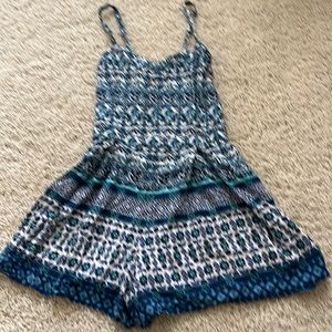Hollister one piece shorts romper